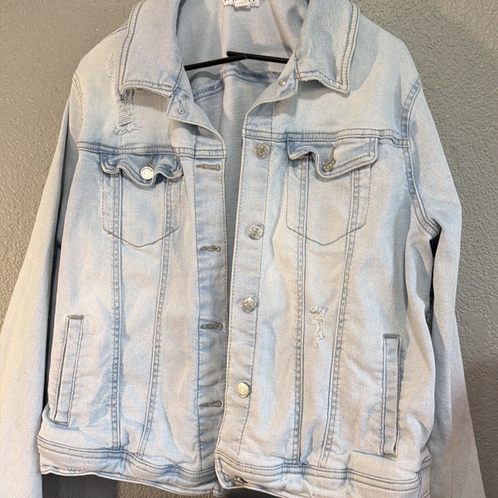 Ava & Viv Light Wash Jean Jacket